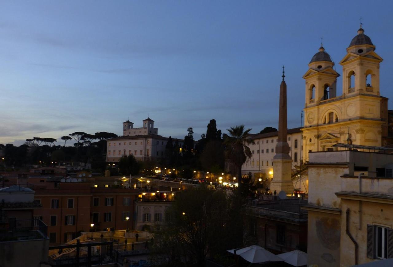 Apartment Spanish Steps With Panoramic Roof-Terrace Rome Exterior photo