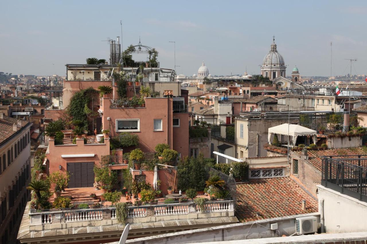 Apartment Spanish Steps With Panoramic Roof-Terrace Rome Exterior photo